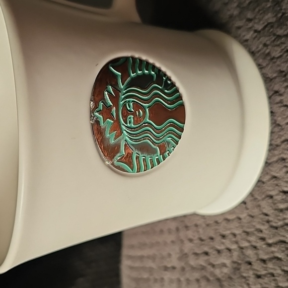 Starbucks 2014 Siren Collection Metal Copper Logo Mermaid 14 oz - Picture 4 of 4